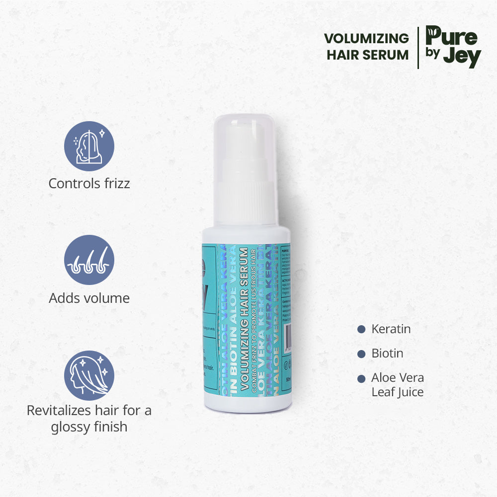 Volumizing Hair Serum - Combat frizz to promote lustrous hair