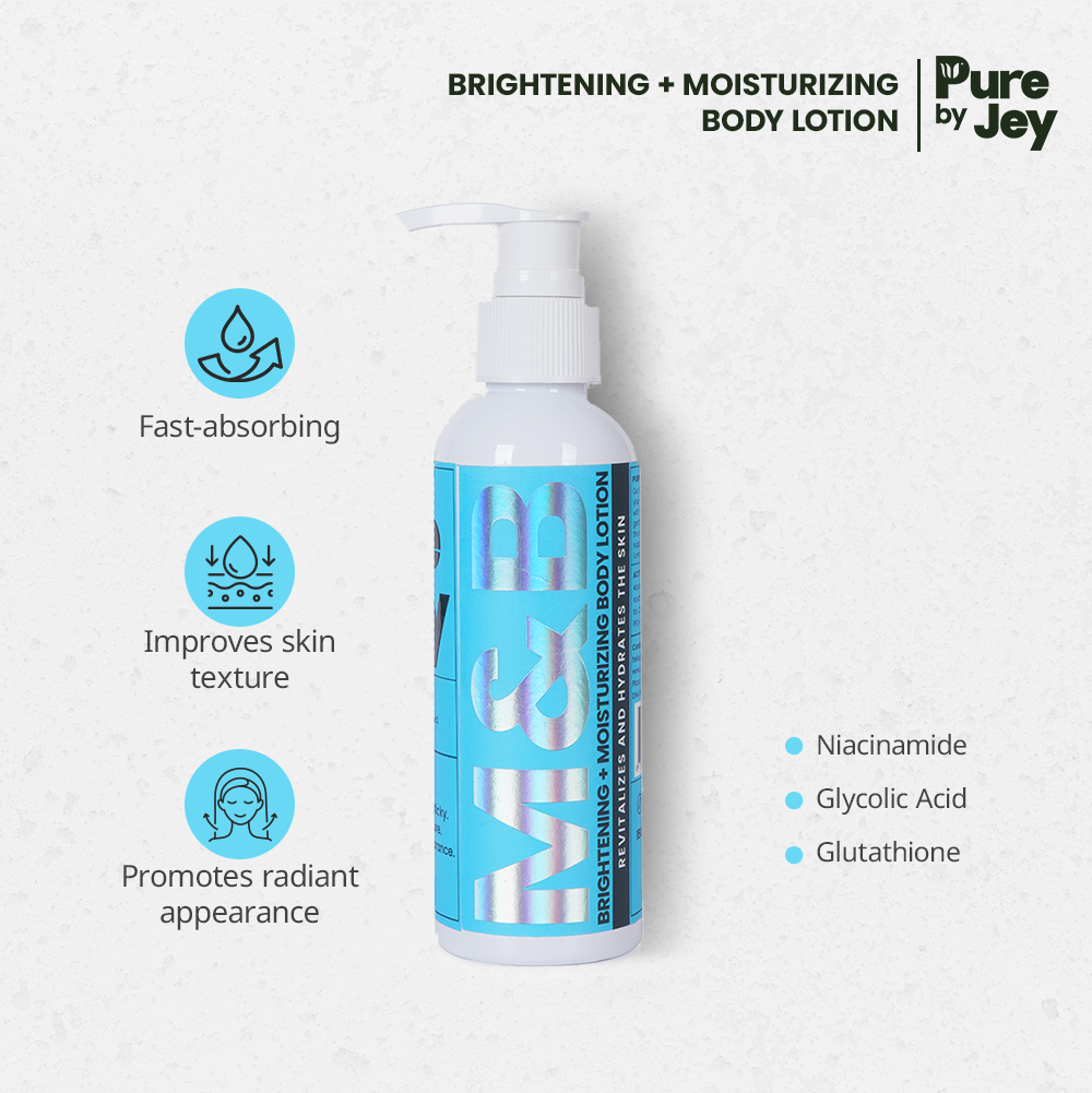 Brightening + Moisturizing Body lotion - Revitalizes and hydrates the skin